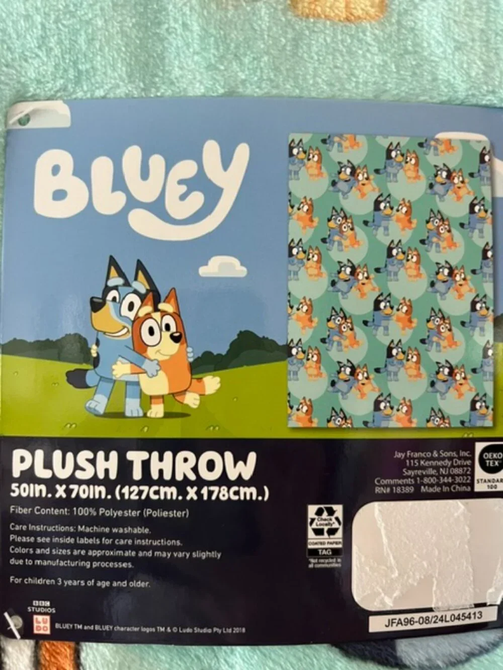 BLUEY BLANKET